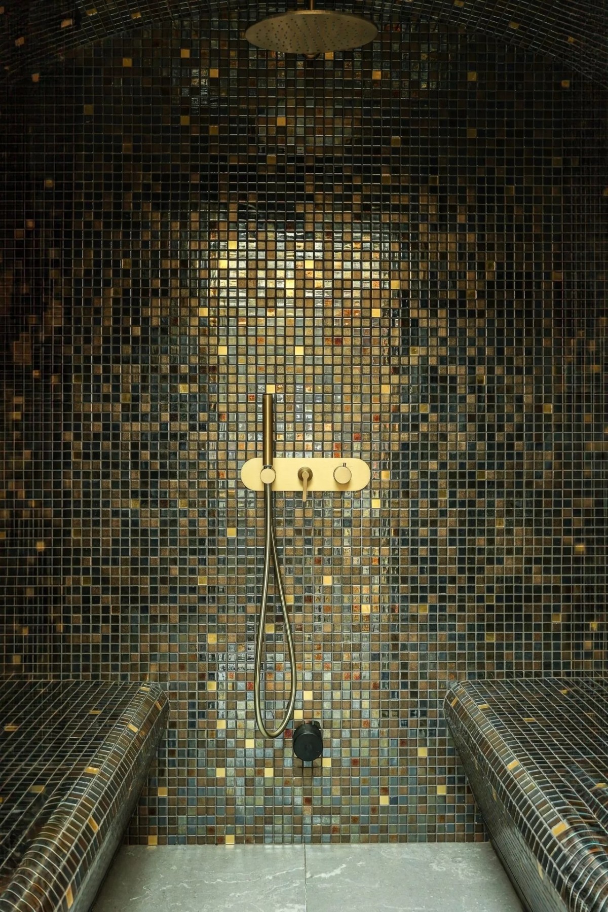 Стеклянная мозаичная смесь Ezarri Alexander Gold